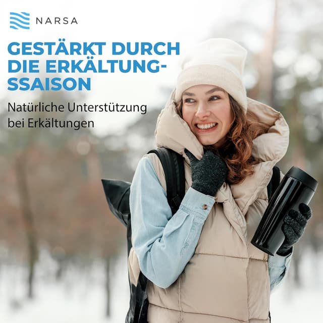 Detalle de NARSA Nasenspülsalz 60er Pack (60 Beutel mit je 2,25 g) für die Nasendusche