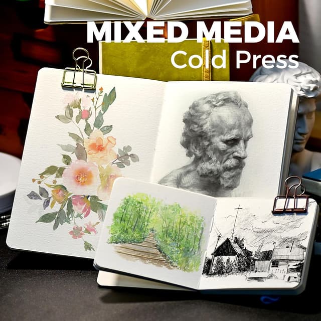 Thumbnail 5 de Funto Diario de Acuarela 44 hojas 3,9x3,9