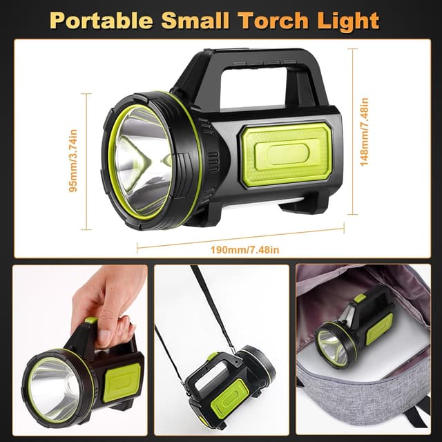 Thumbnail 6 de LED Super Bright Rechargeable Torch 1000LM