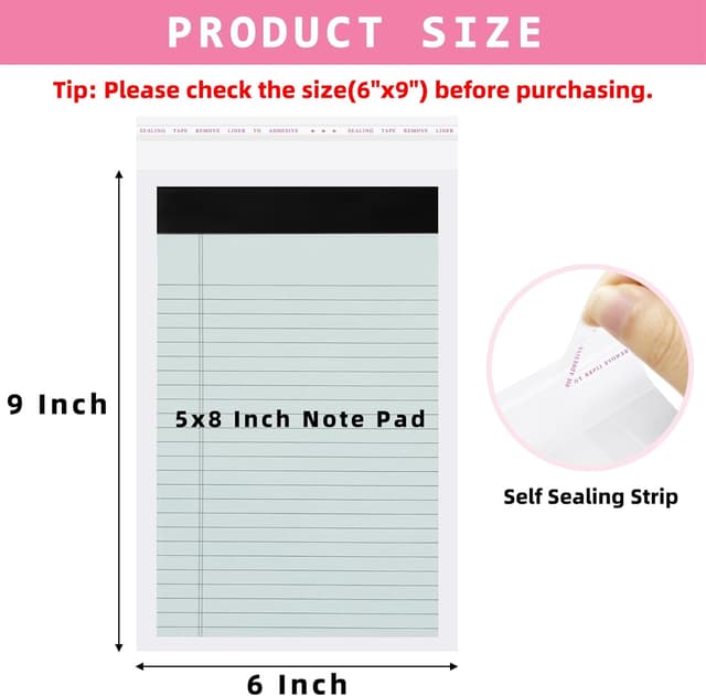 Thumbnail 1 de Morepack Self Sealing Cellophane Bags 6x9