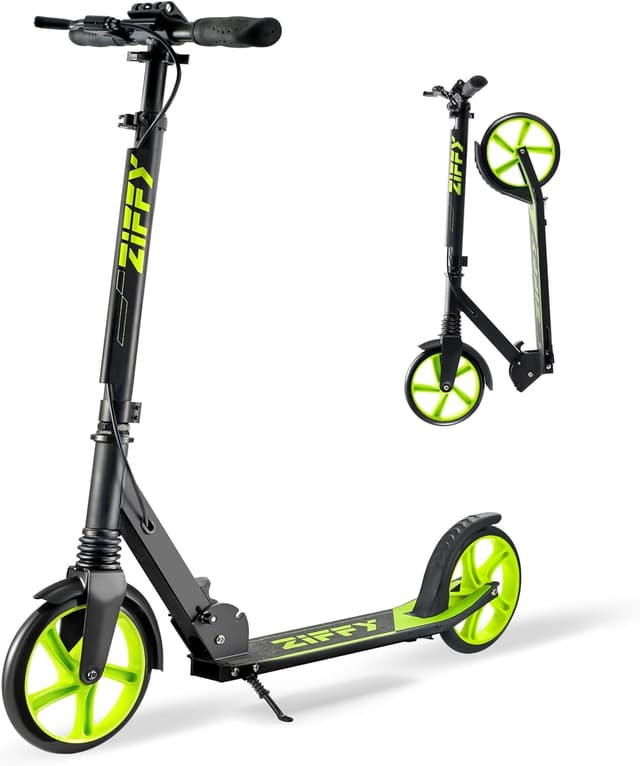 Detalle de ZIFFY Foldable Kick Scooter 260 lbs 🛴
