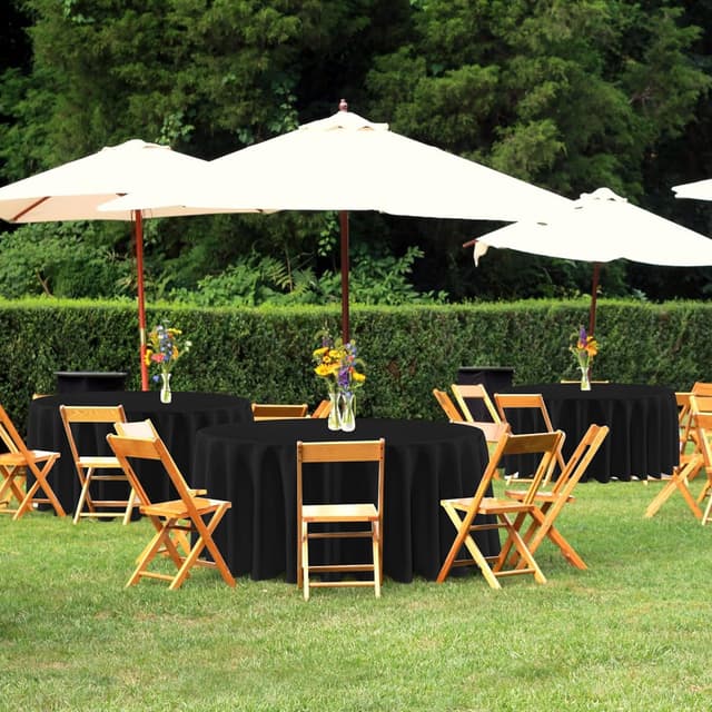 Detalle de sancua 90 Inch Round Tablecloth 8-Pack