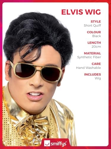 Thumbnail 2 de Perruque Elvis Presley