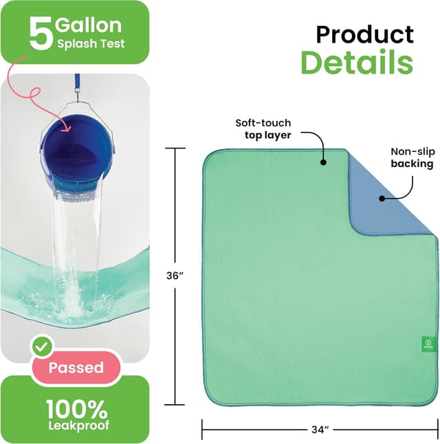 Thumbnail 2 de IMPROVIA Washable Underpads 34" x 36"