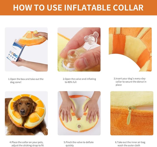 Thumbnail 3 de IEUUMLER EU004 Collar inflable recuperación XL