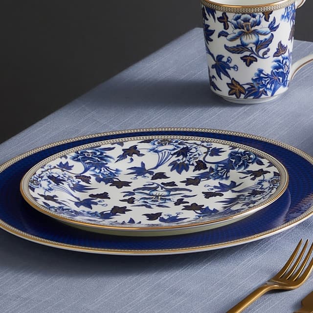 Thumbnail 5 de Wedgwood Hibiscus plato pastel 🎨