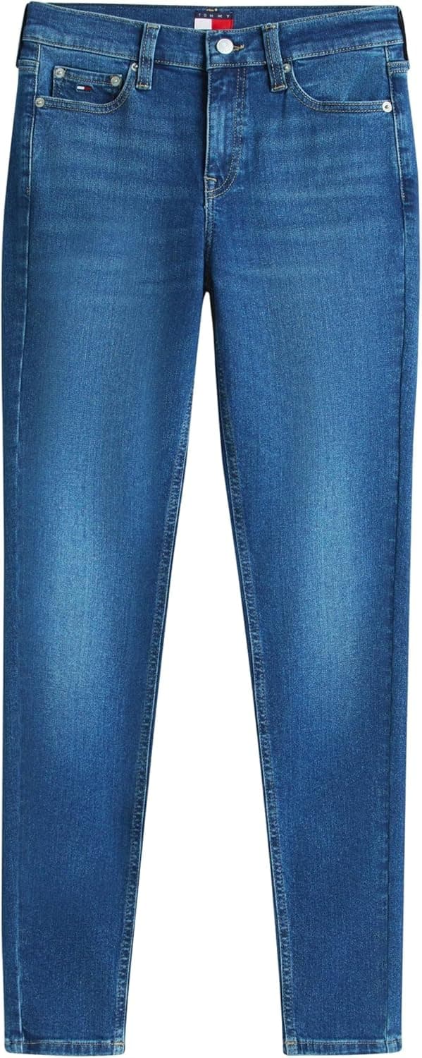 Detalle de Tommy Jeans Nora MR Skny Bi0252 DW0DW22772: skinny donna Tommy Jeans