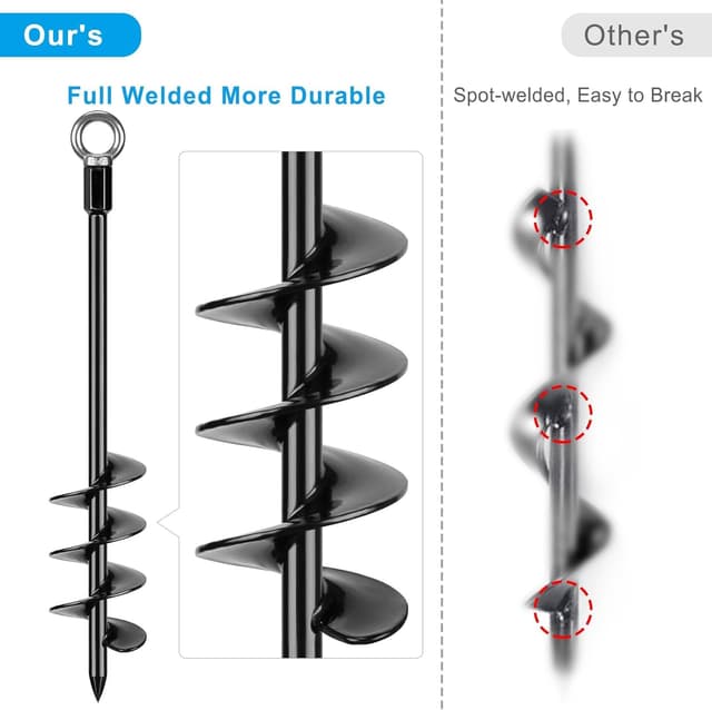 Detalle de BeneLabel Zeltheringe 47 cm Erdanker