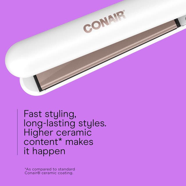 Thumbnail 2 de Conair Double Ceramic 1-Inch Flat Iron