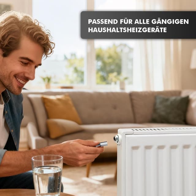 Detalle de Shinfly 4er Set Heizungsentlüftungsschlüssel (5 mm) für Heizkörper – aus Zinklegierung