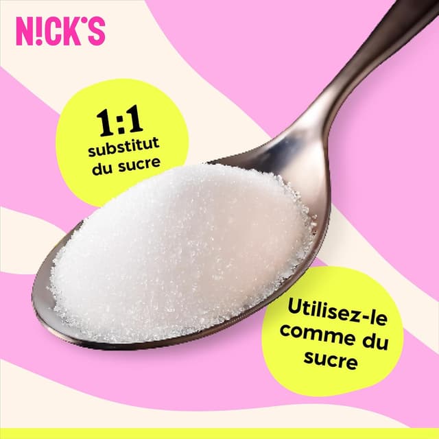 Thumbnail 4 de NICKS Use Like Sugar 1kg Ă©dulcorant đŹ