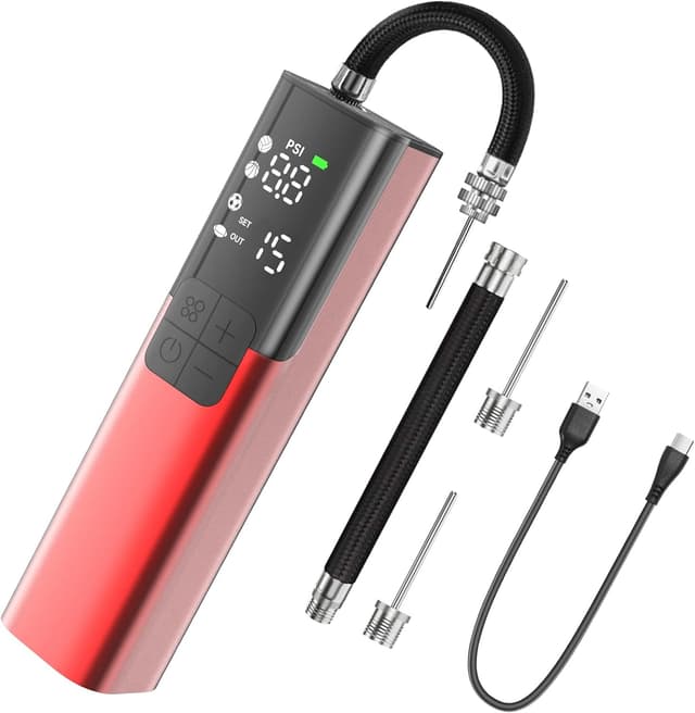 Thumbnail 6 de Pumteck MY01 Electric Ball Pump with 4 Preset Modes, Pressure Gauge, Inflation & Deflation (Max 15 PSI)