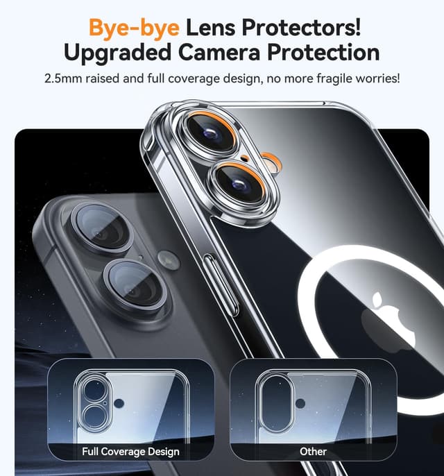 Detalle 2 de iPhone 17 MagSafe case with 2.5mm camera rim