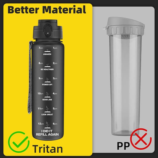 Detalle de OLDLEY 1L sports water bottle, 1000ml