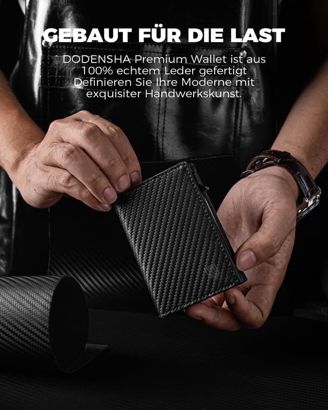 Thumbnail 4 de DODENSHA MagSnap Slim Wallet für 10+ Karten mit RFID Schutz