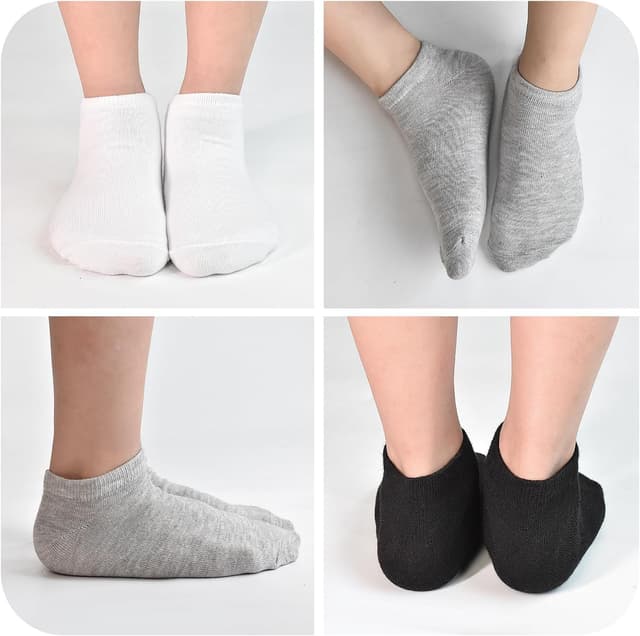 Thumbnail 5 de GENTABY Kids Trainer Socks 30 pairs