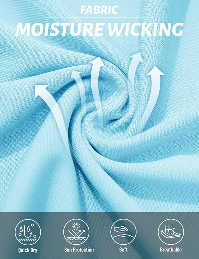 Detalle 2 de TACVASEN Women’s short-sleeve outdoor sports T-shirt with quick-dry and UPF 50+ protection