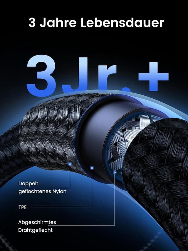 Thumbnail 5 de UGREEN 240W USB C Kabel 1m