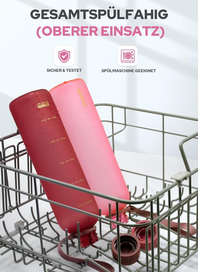 Detalle 2 de Opard Slim Trinkflasche 1 l für Sprudelwasser