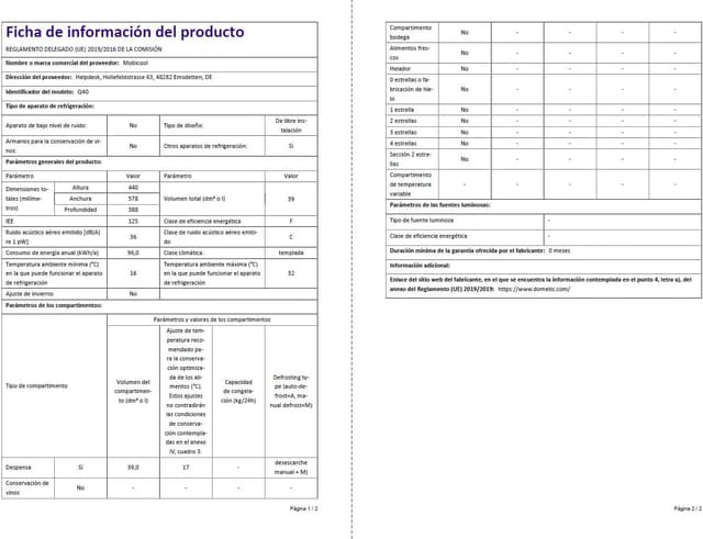Thumbnail 8 de Mobicool Q40 Nevera Eléctrica Portátil 🎒, 39l, ideal viaje.