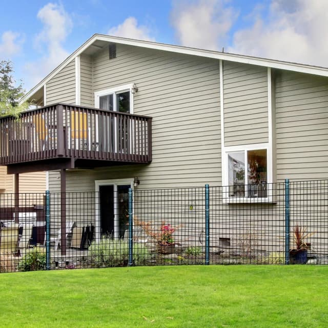 Detalle de Thealyn U-Pfosten Set (10 Stück) 121 cm – verzinkte Metallpfosten für Gartenzäune & Tiergehege