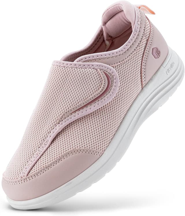 Thumbnail 6 de FitVille Extra Weit Senioren Hausschuhe für Damen mit Klettverschluss – Gesundheitsschuhe bis Gr. 42,5