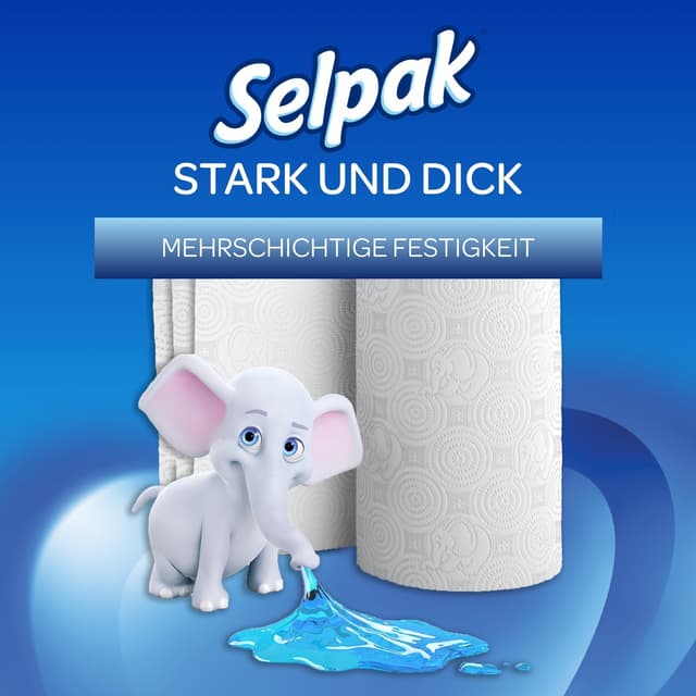 Detalle 2 de Selpak Deluxe Küchenrolle 3600 Blatt