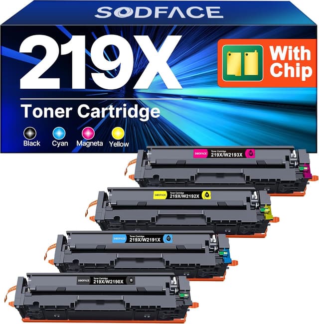 Detalle de 219X 219A MFP 3302FDWG Toner 4er-Pack 🖨