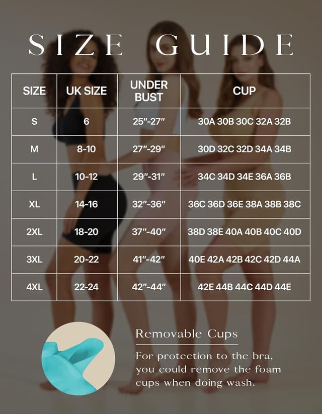 Detalle 2 de Super Comfort Bra sports bra, removable pads