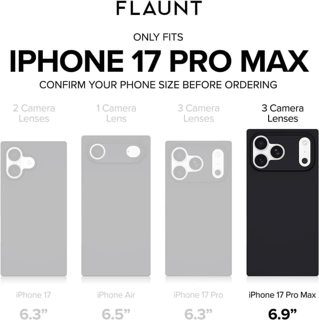 Detalle 1 de Flaunt Square Case iPhone 17 Pro Max