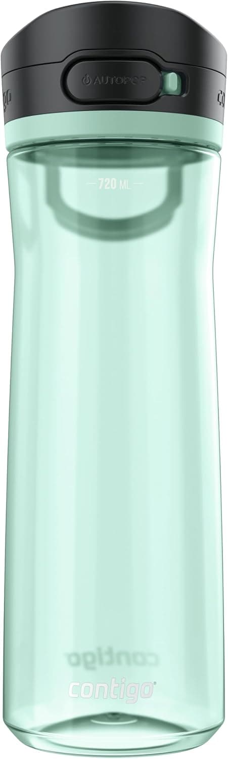 Detalle de Contigo Jackson : gourde 720 ml avec bouton AutoPop, 100% étanche et lavable au lave-vaisselle