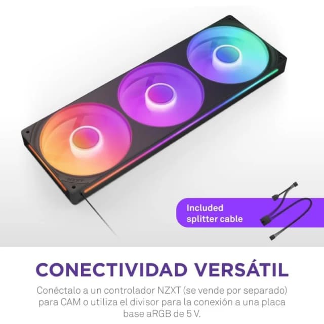 Thumbnail 1 de Nzxt F360 RGB Core ventiladores 360mm