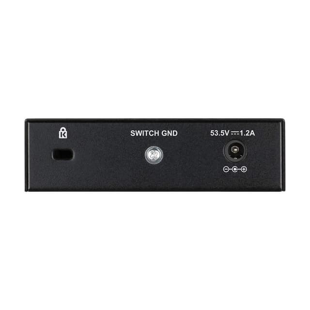 Detalle 2 de D-Link DGS-1005P Switch 5 puertos Gigabit PoE+
