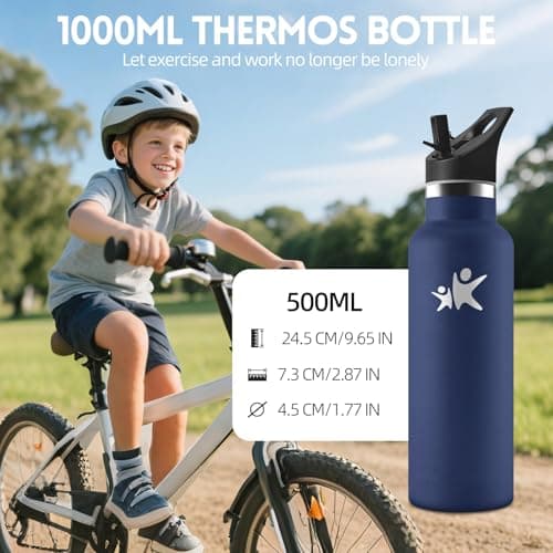 Detalle 1 de HoneyHolly Botella 500 ml termo acero inoxidable 🚰