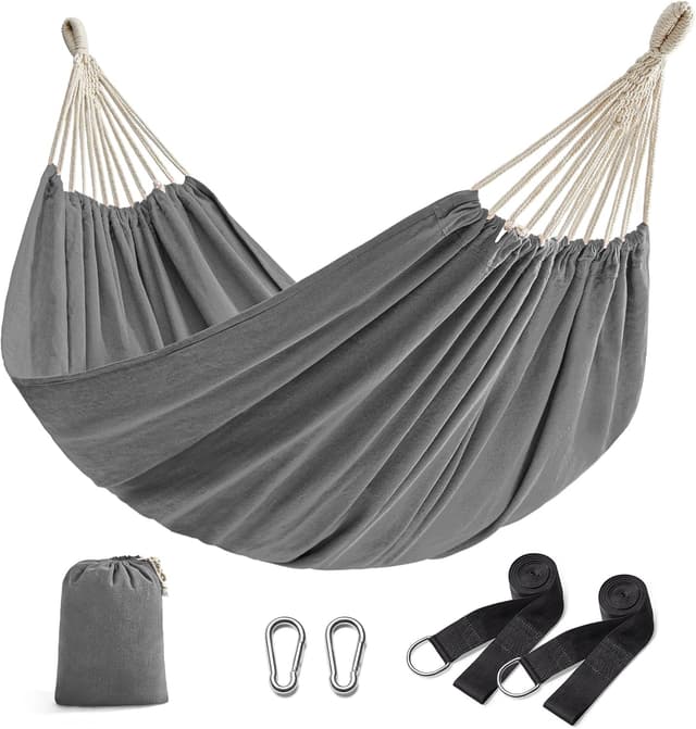 Detalle de SONGMICS amaca doppia 300 kg, 210x150