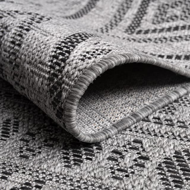 Detalle de Outdoor Teppich 300x400 cm Anthrazit