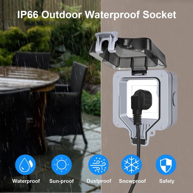 Detalle de Presa esterna impermeabile 16A IP66