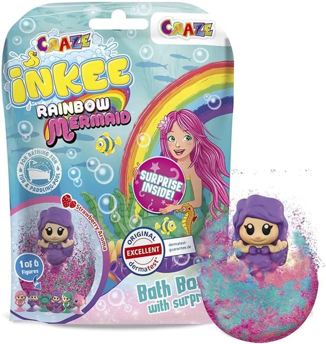 Imagen de CRAZE INKEE Bomba de Baño Infantil Sirenas 🌊 en OfertitasTOP