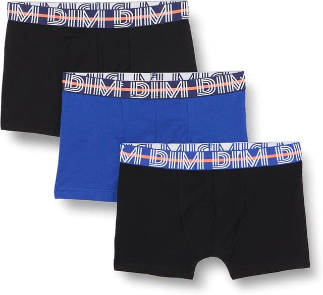 Thumbnail 5 de DIM Boxer Ecodim Coton Stretch x3 garçon