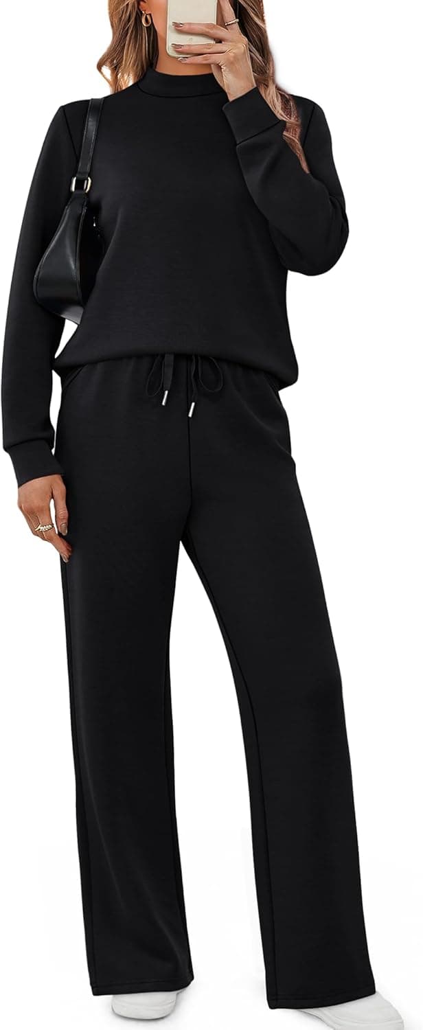 Detalle 2 de Sampeel Women's Mock Neck Loungewear Set 🛍