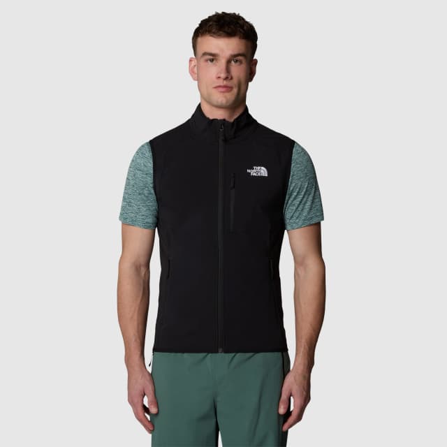 Detalle de The North Face Nimble chaleco hombre WindWall