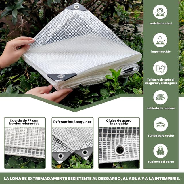 Detalle 2 de SUMORISE bâche imperméable 6 x 9,1 m