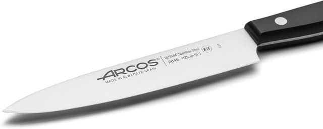 Detalle de Arcos Cuchillo Chef Inox 🥄 Perfecto para Pelar y Cortar