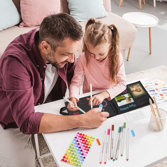 Thumbnail 2 de Fotoalbum Zum Selbstgestalten 28 x 20,5 cm 80 Seiten