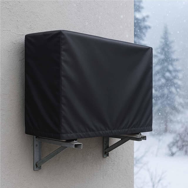 Detalle 2 de Copertura climatizzatore nero 420D, 96x40x70 cm