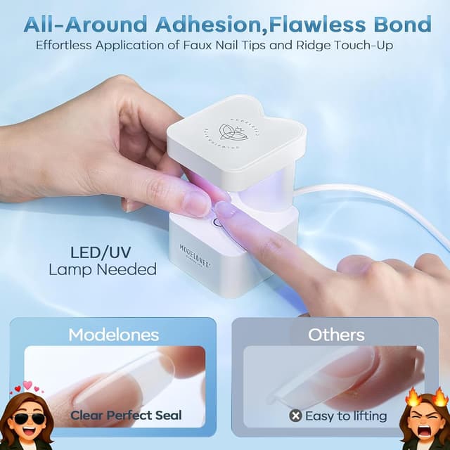 Thumbnail 5 de Modelones 10 in One Nail Glue Gel 15ml