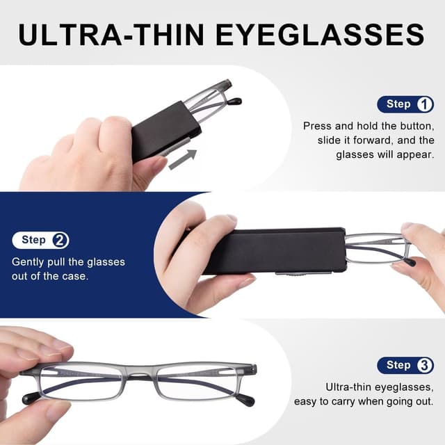Thumbnail 2 de SKYWAY Ultra-Thin Folding Reading Glasses