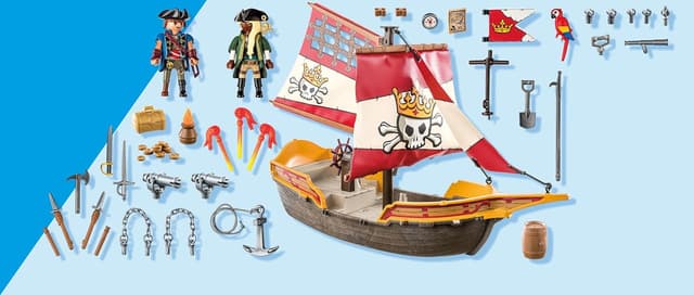 Thumbnail 6 de PLAYMOBIL Pirate Ship 101-piece set