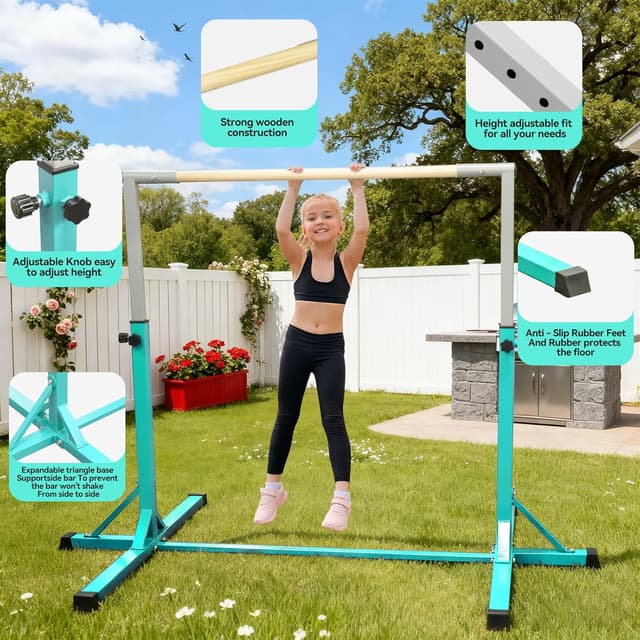 Thumbnail 4 de Reckstange Kinder Indoor Outdoor – Turnreck mit 13 Höhen