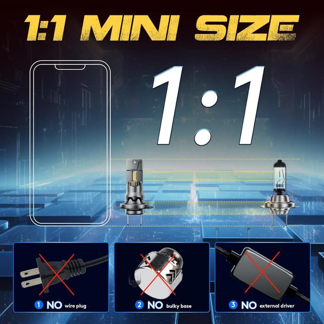 Thumbnail 2 de KOYOSO H7 120W 30000LM LED para coche 📷